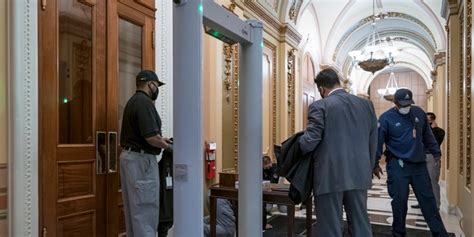 white house metal dectors|metal detectors in capitol city.